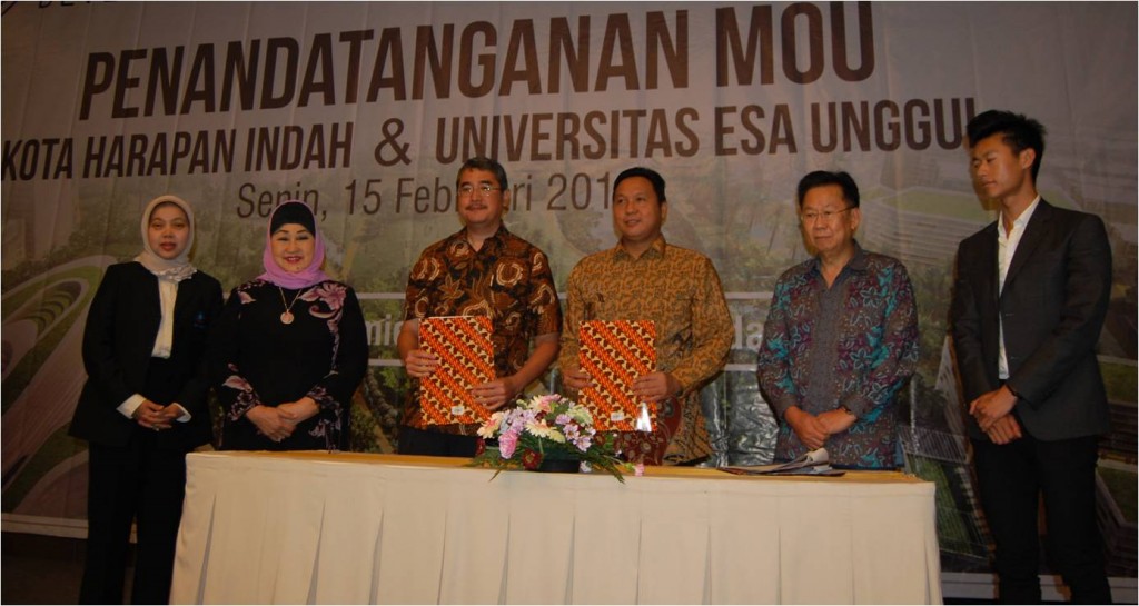 Peresmian Kampus Harapan Universitas Esa Unggul di Bekasi