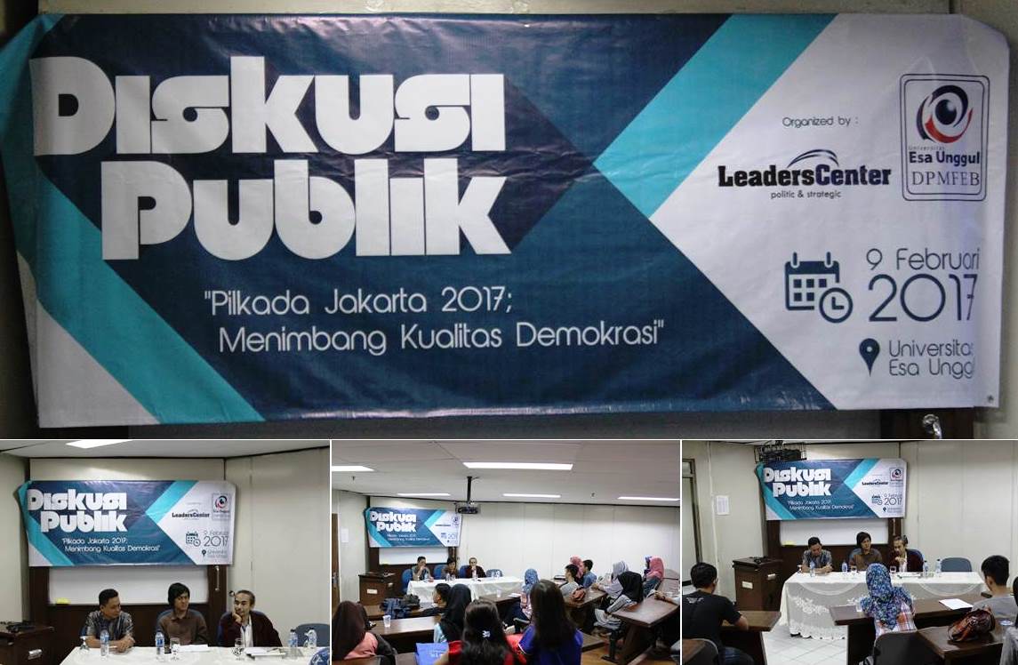 Diskusi Publik Pilkada Jakarta 2017