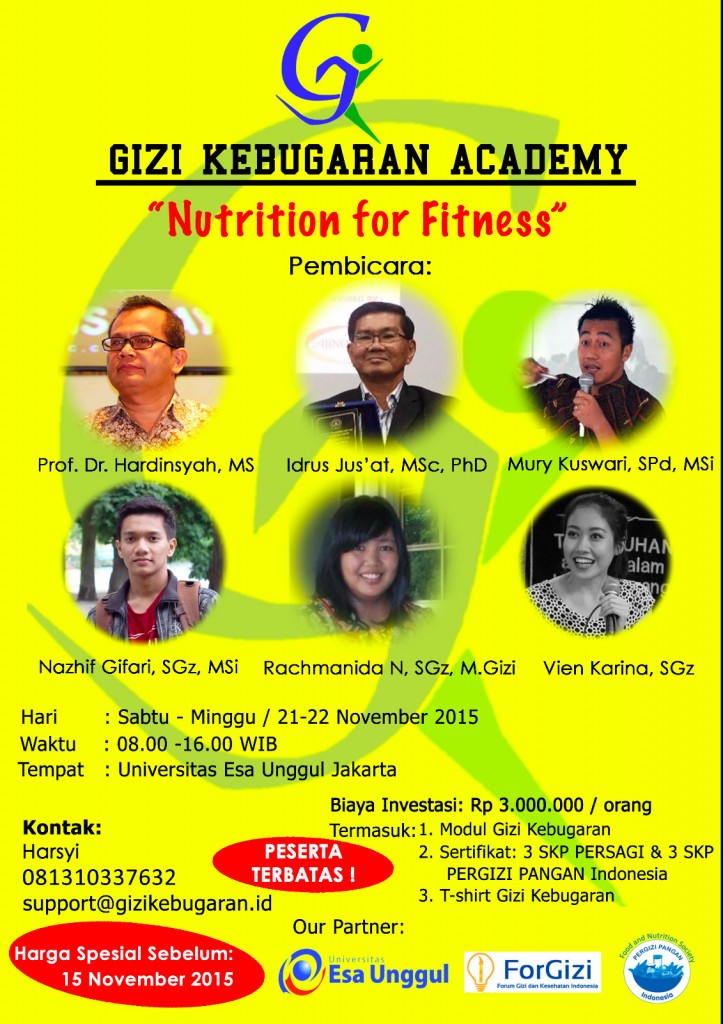 Pelatihan gizi 2015