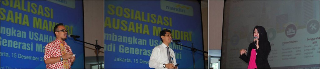 Pembicara di Acara Sosialisasi Wirausaha Mandiri