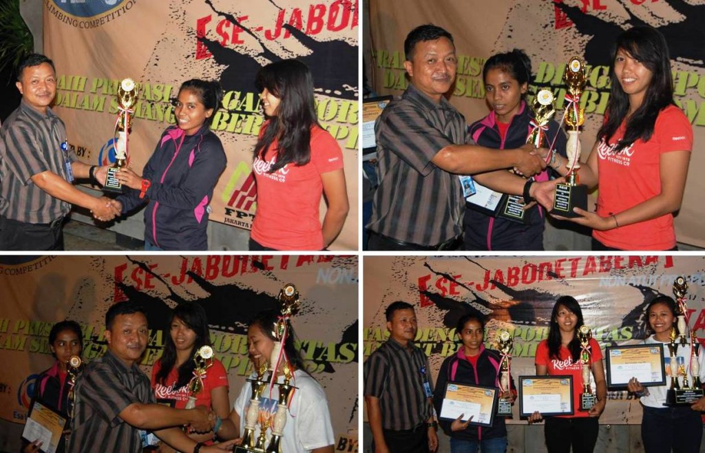 Pemenang Wall Climbing Kategori Putri