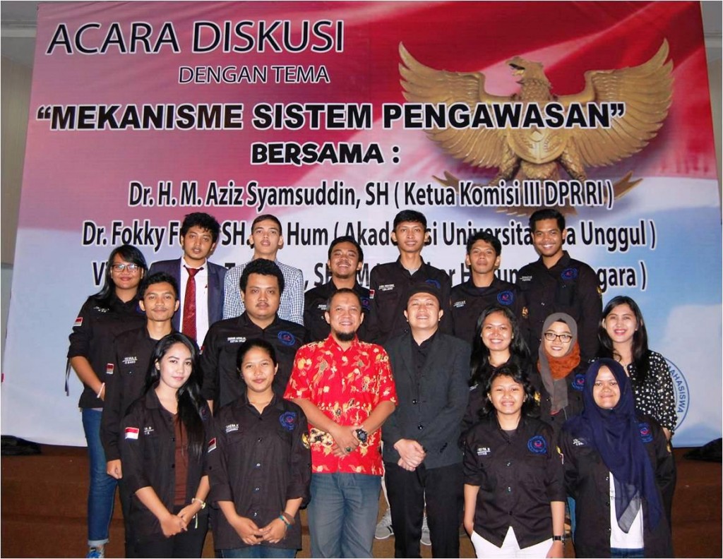 Acara Diskusi Mekanisme Sistem Pengawasan di Universitas Esa Unggul
