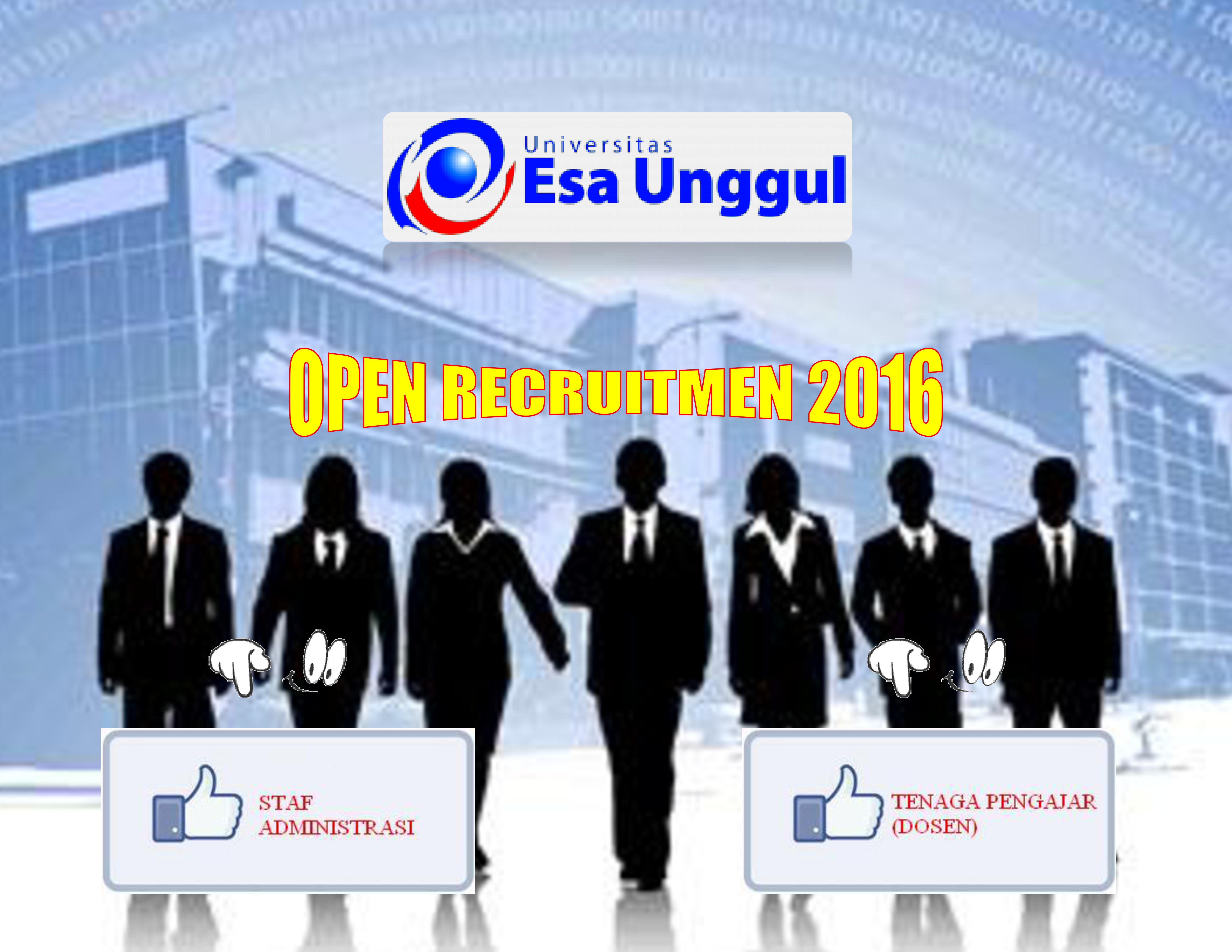 Open Recruitment 2016