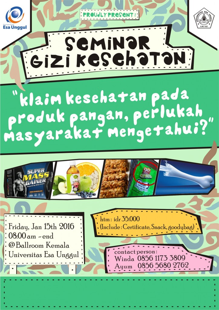 Seminar Gizi dan Kesehatan