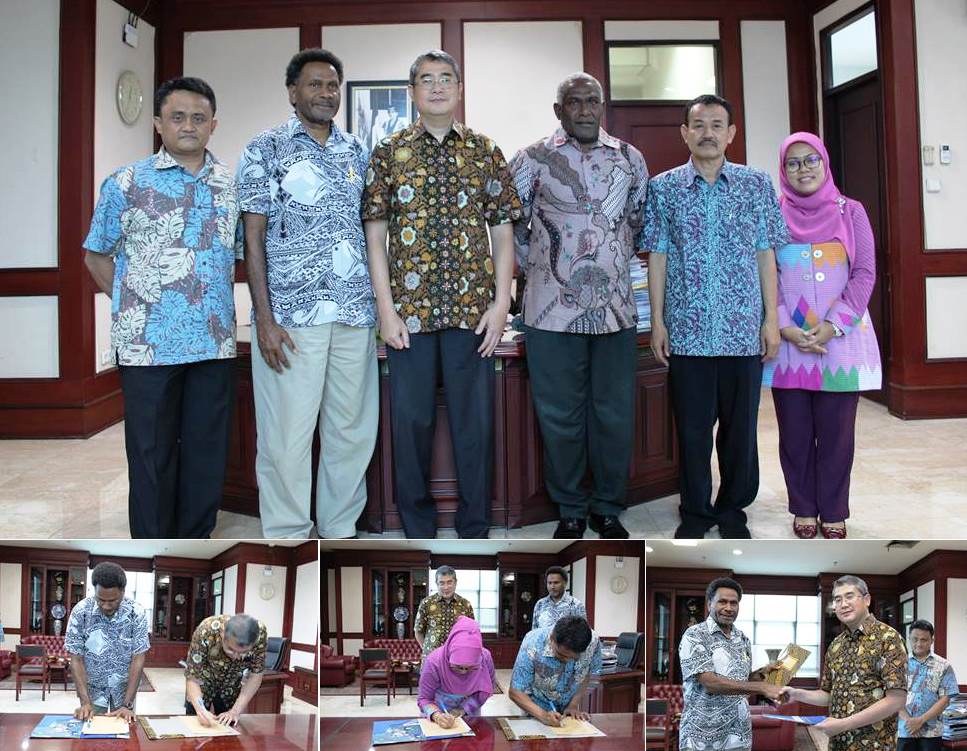 MOU Universitas Esa Unggul dengan E. Institute of Tehchnology Vanuatu