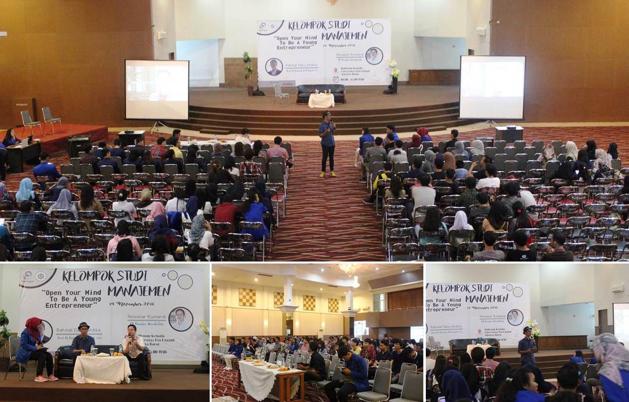 Seminar Kelompok Studi Manajemen Universitas Esa Unggul