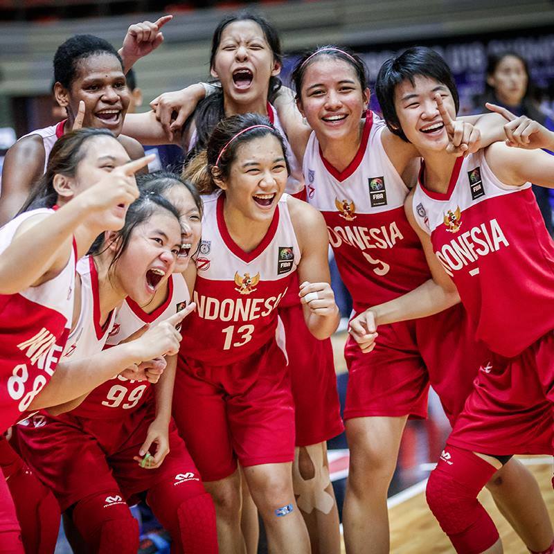 Tim Putri U18 Indonesia Berhasil Menjuarai FIBA ASIA U18 Level II