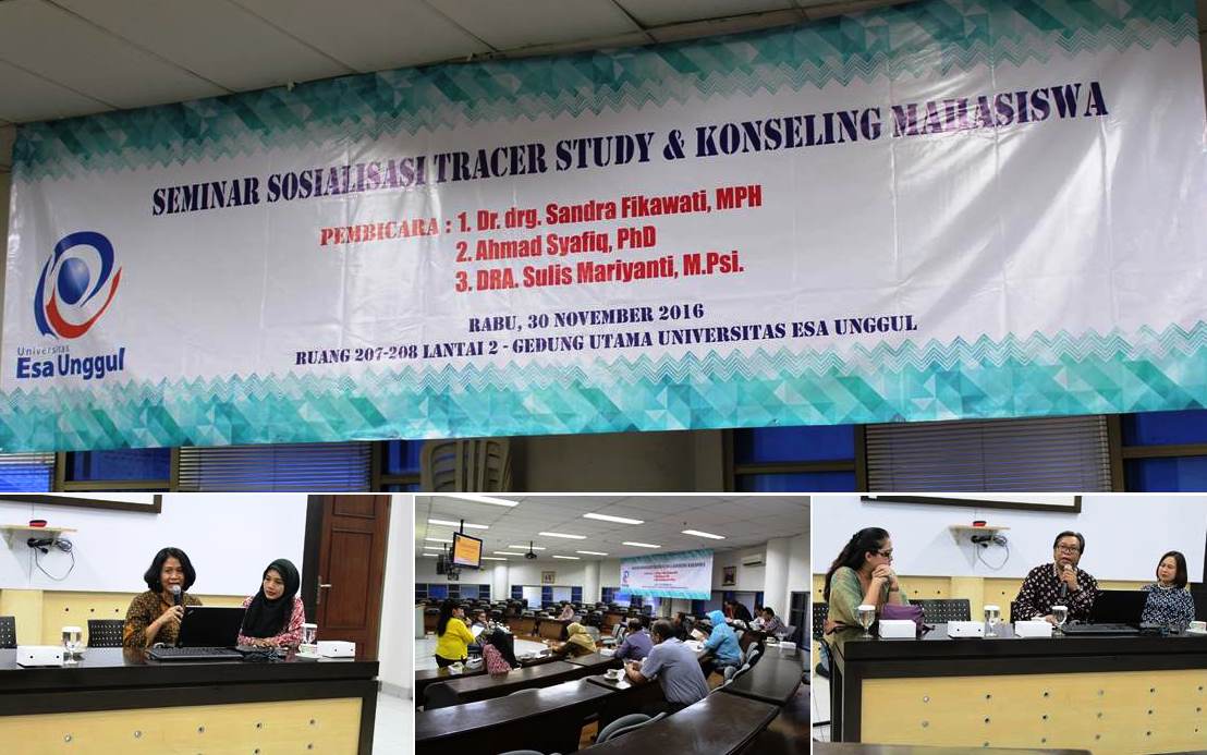 Seminar Sosialisasi Tracer Study dan Konseling Mahasiswa