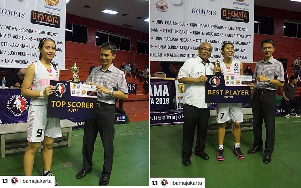Top Scorer Putri dan Best Player Putri