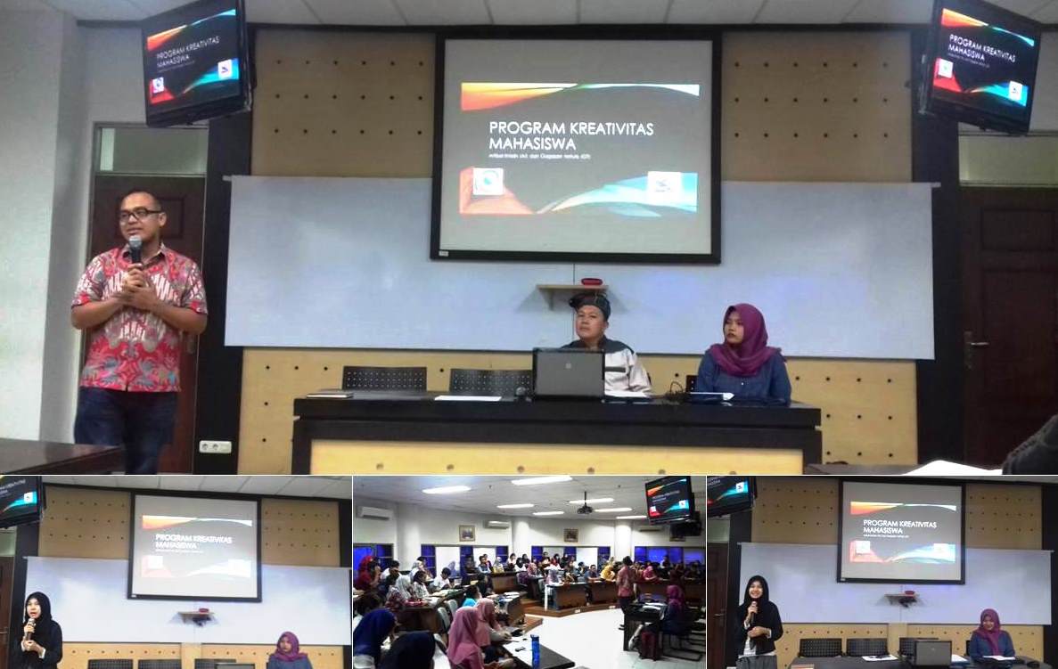 Sosialisasi Dan Pelatihan Penulisan Program Kreativitas Mahasiswa
