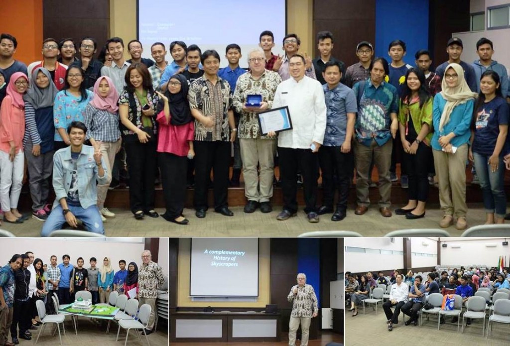 Mr. Gerard Peet dari Rotterdam University Belanda menjadi Dosen Tamu