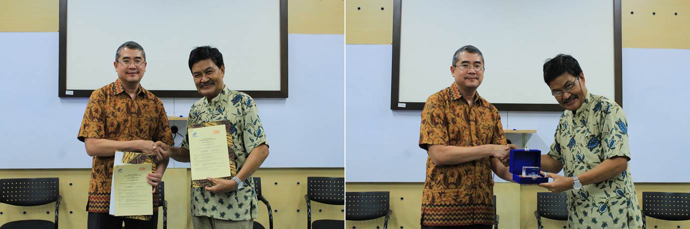 Saat Penandatanganan MOU dengan PT. Arya Bangkit Widya