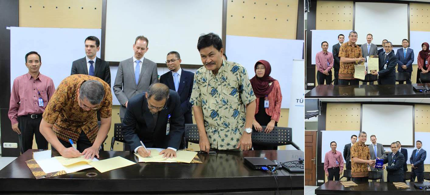 Saat Penandatanganan MOU dengan TUV Rheinland