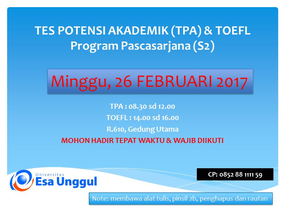 Tes Bentuk Akademik Hubungan Potensi