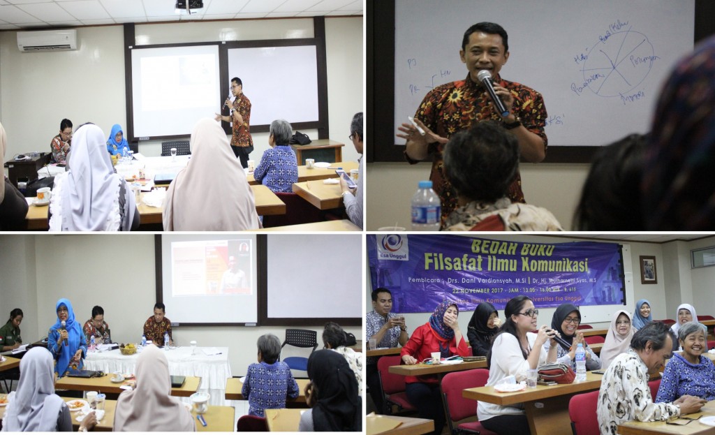 Suasana Saat Bedah Buku Filsafat Komunikasi