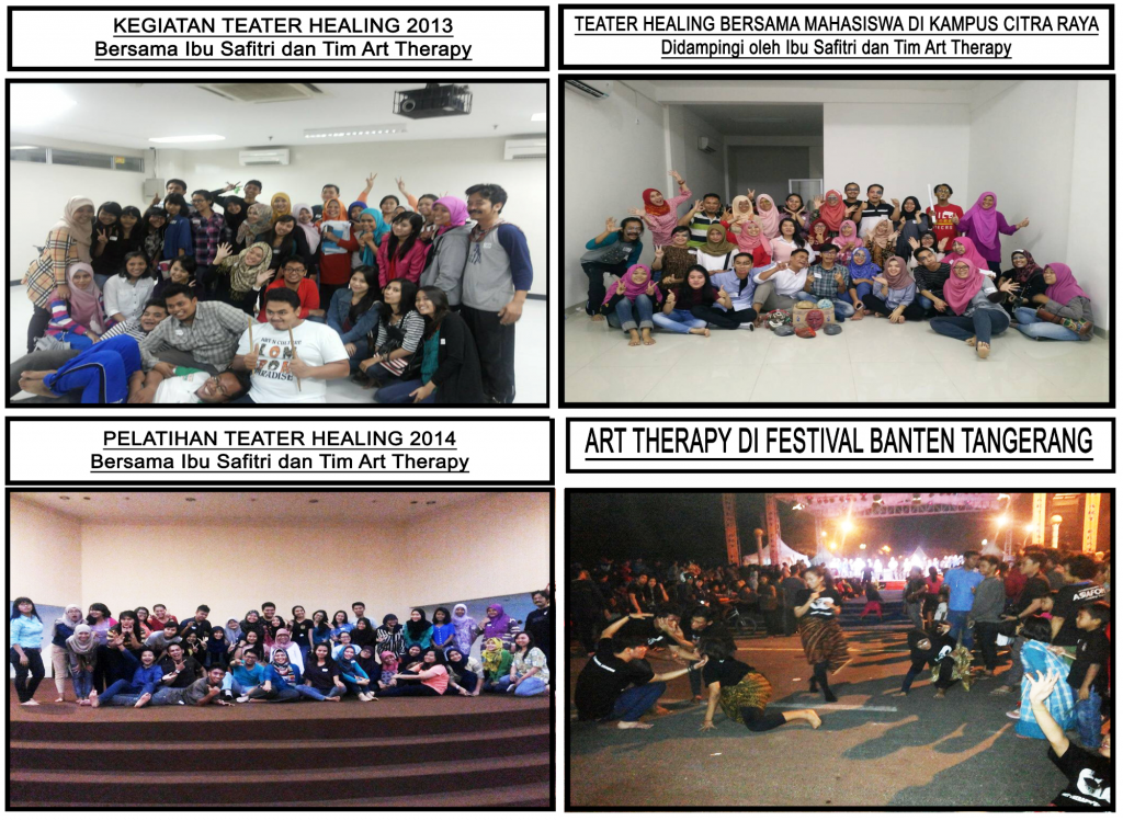 Kegiatan Art Therapy dan Theater Healing 