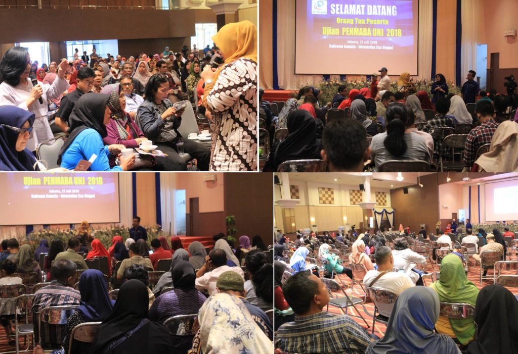 Suasana Saat Orang Tua di Ballroom Aula Kemala