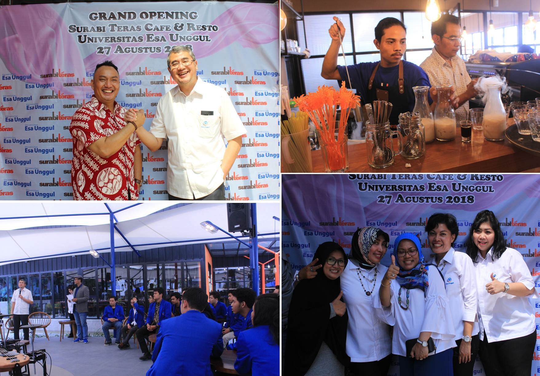Kemeriahaan Grand Opening Surabi Teras