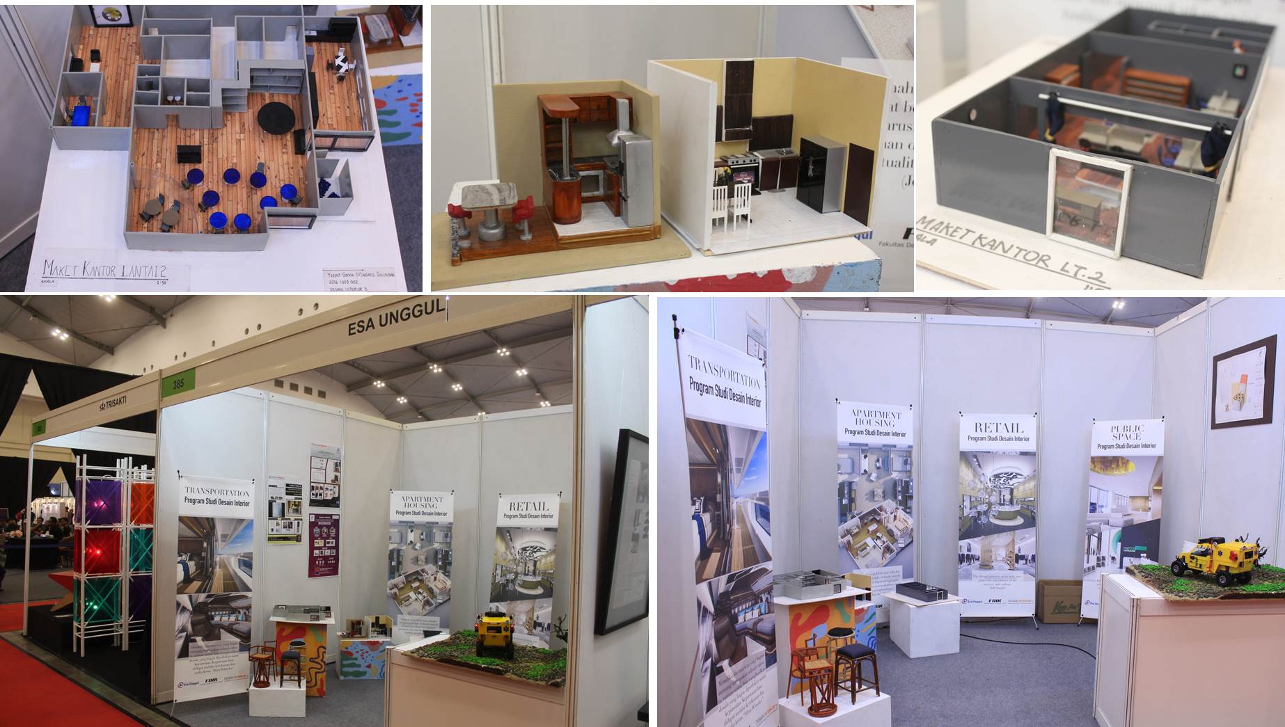 Sejumlah Karya Mahasiswa Esa Unggul di Pameran ICE BSD