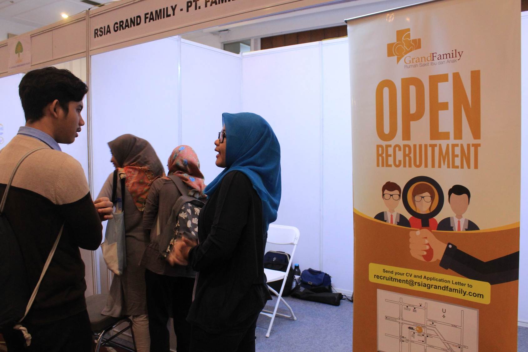 Salah Satu Stan Di Job Fair