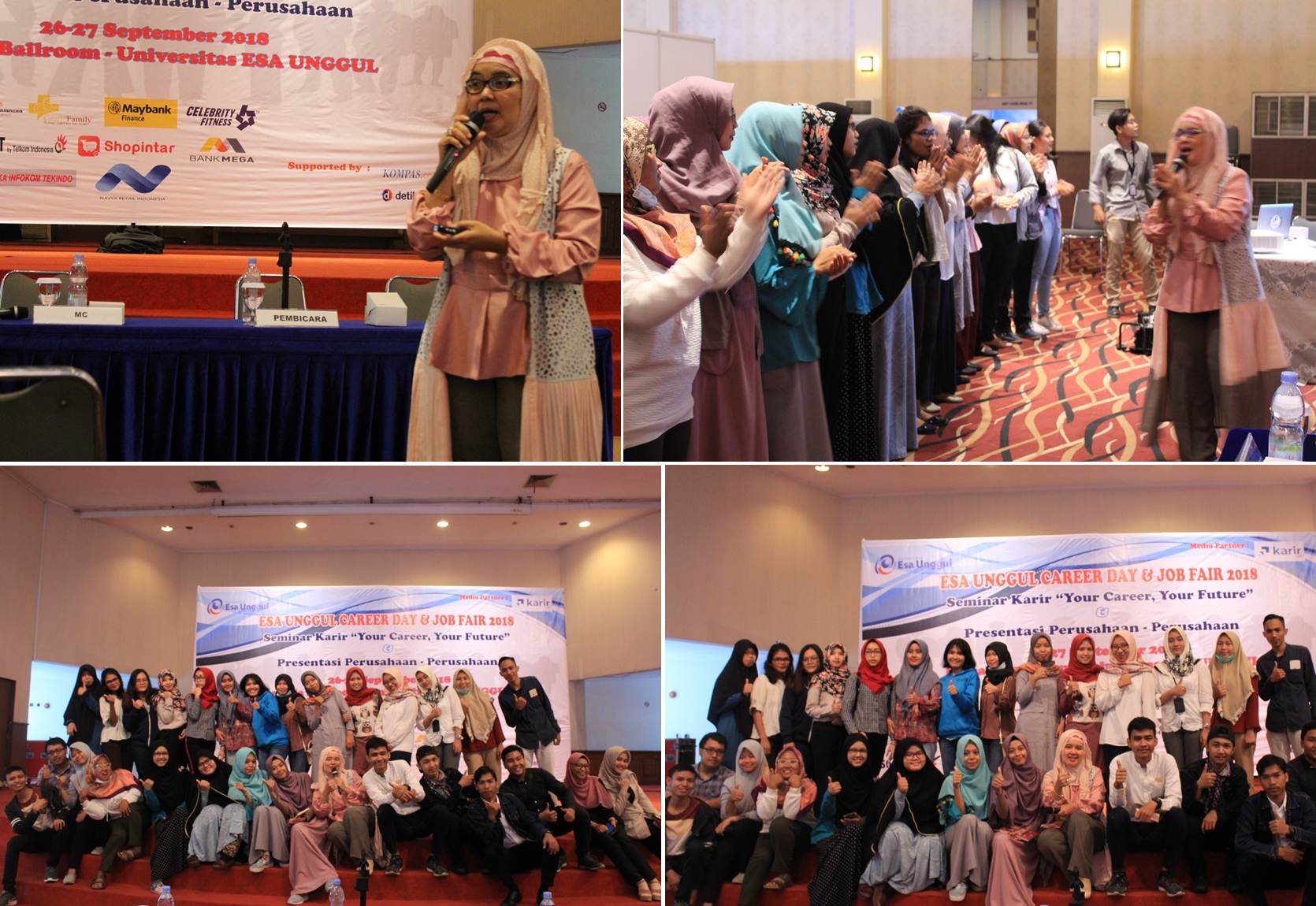 Suasana Saat Seminar Job Fair