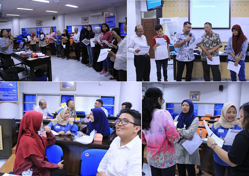 Suasana Saat Kelas Bahasa dari British Council