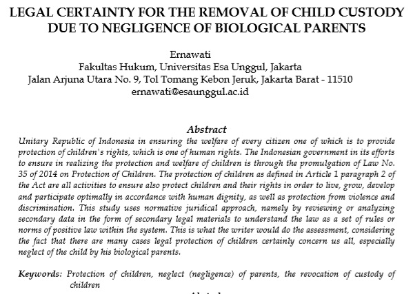 child custody