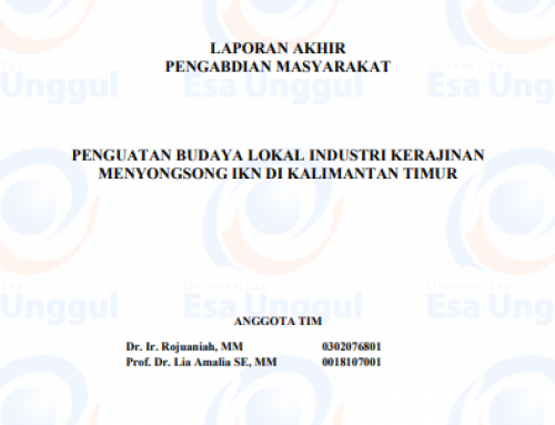 Penguatan Budaya Lokal Industri Kerajinan Menyongsong IKN Di Kalimantan Timur