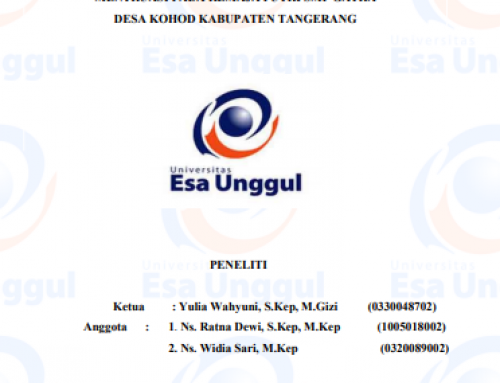 Pengaruh Edukasi Gizi, Diet Sehat, Status Gizi Dan Pola Mentruasi Pada Remaja Putri SMP Gatra Desa Kohod Kabupaten Tangerang