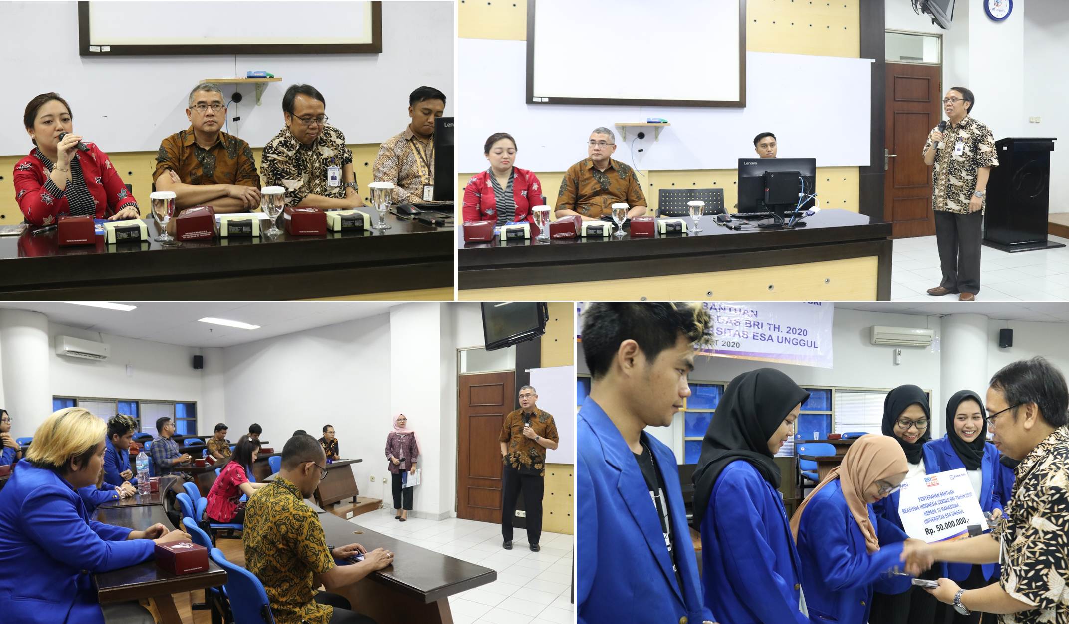 Prosesi Penyerahan Beasiswa