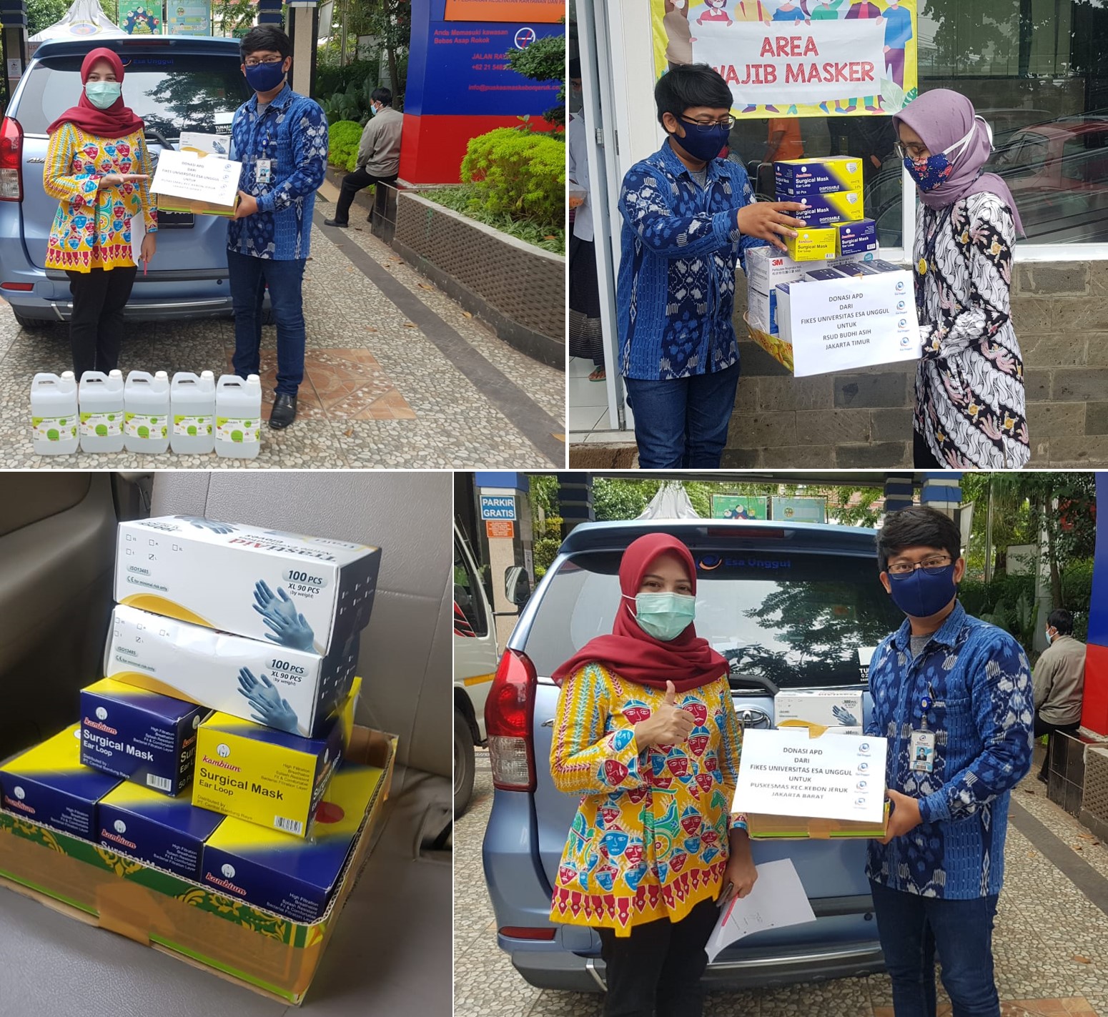 Suasana Saat Penyerahan Donasi