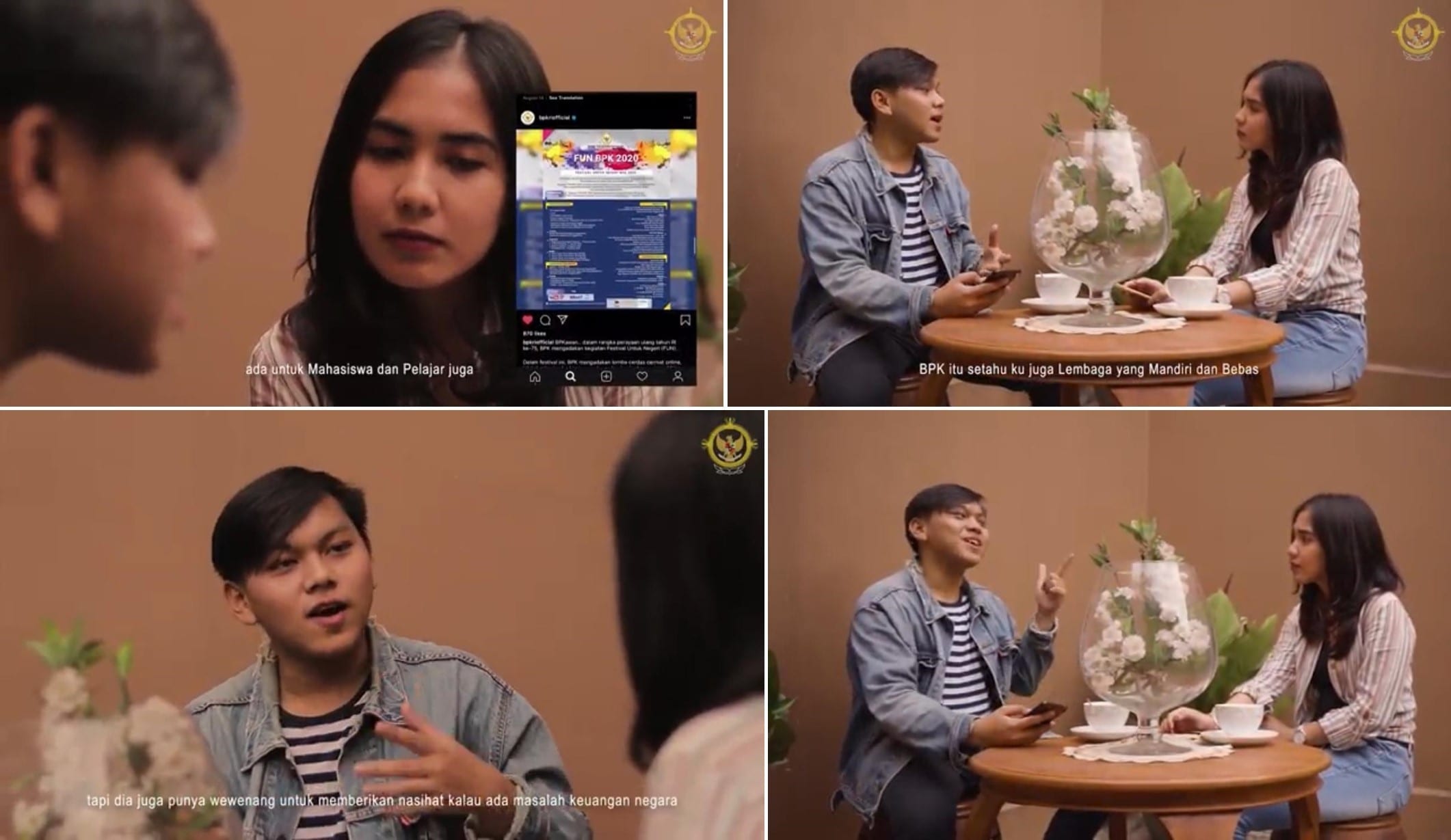 Cuplikan Video Mahasiswa FIKOM Universitas Esa Unggul