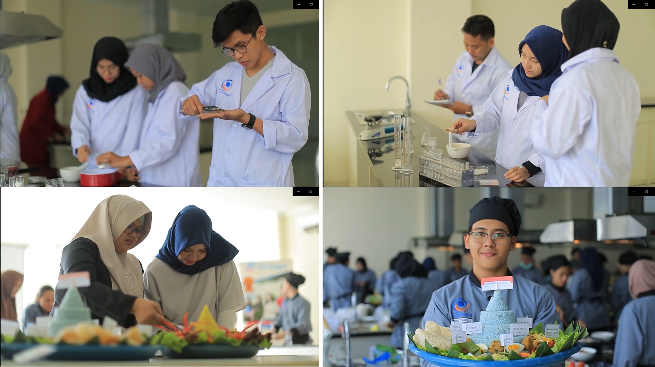 Suasana Lab Gizi Universitas Esa Unggul