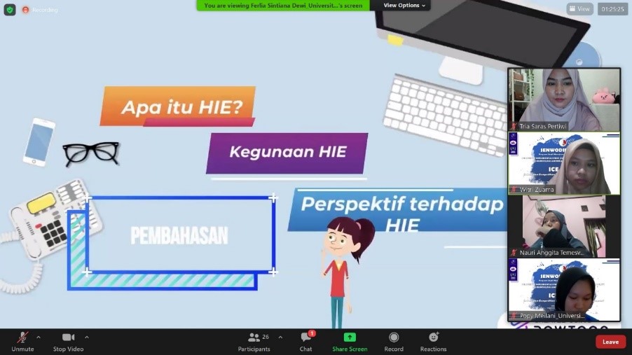  Acara saat babak penyisihan Lomba Video Kreatif