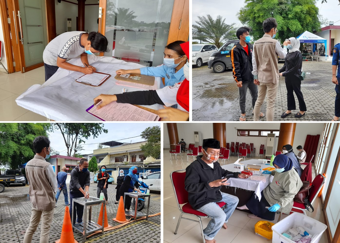 Suasana Kegaiatan Donor Darah