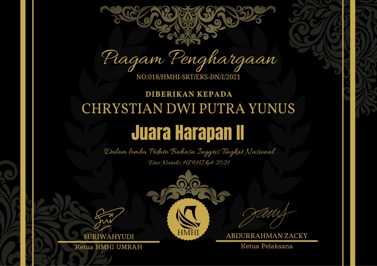 Sertifikat Juara