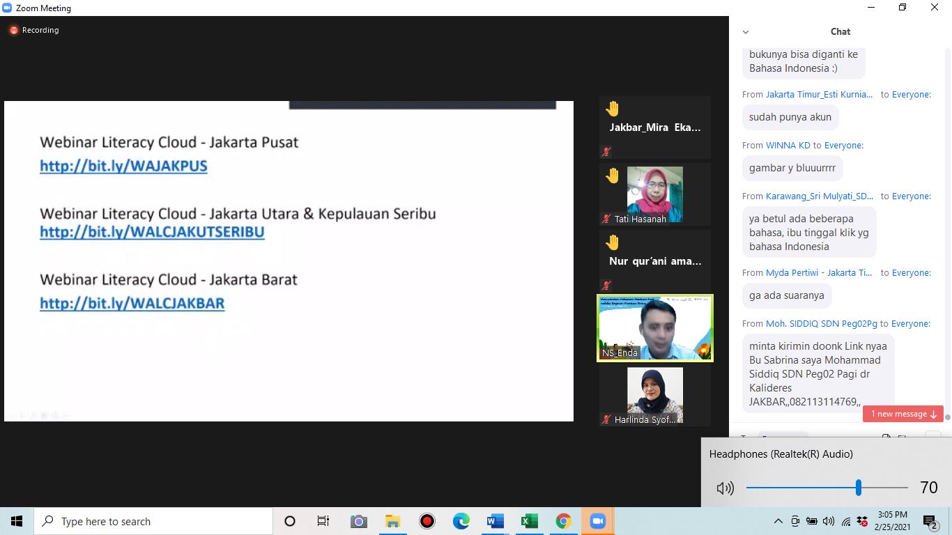 Acara Workshop online