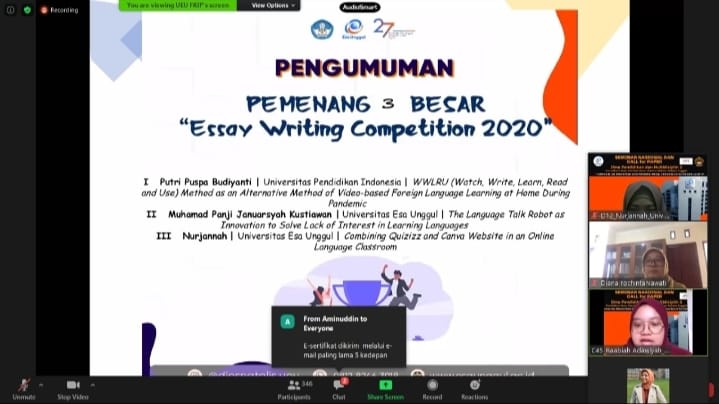 Mahasiswa UEU Juara