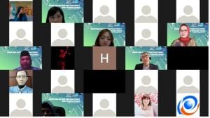 Suasana Saat Webinar dan Kerjasama Taxvisory