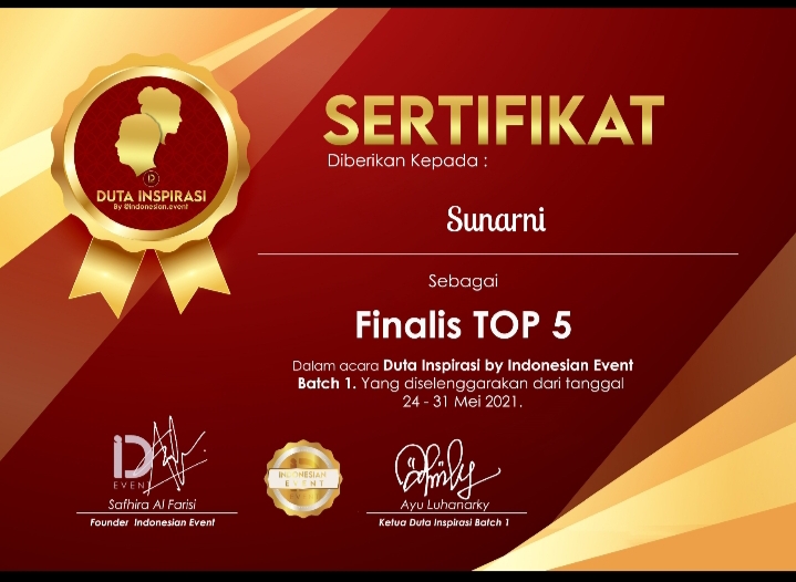 sertifikat duta inspirasi