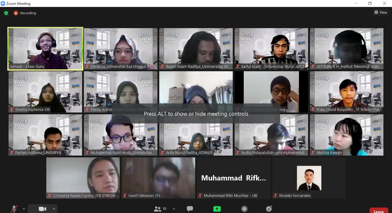 Suasana Saat Acara