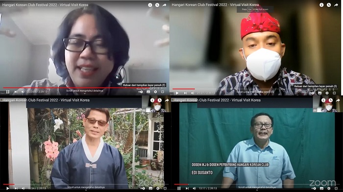 Para Pembicara yang memberikan sambutan