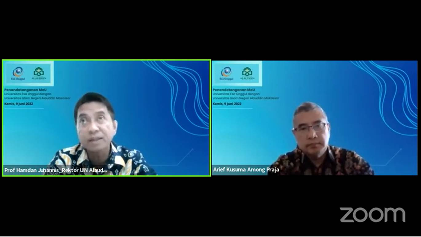 Rektor UEU dan Rektor UIN Alaudin