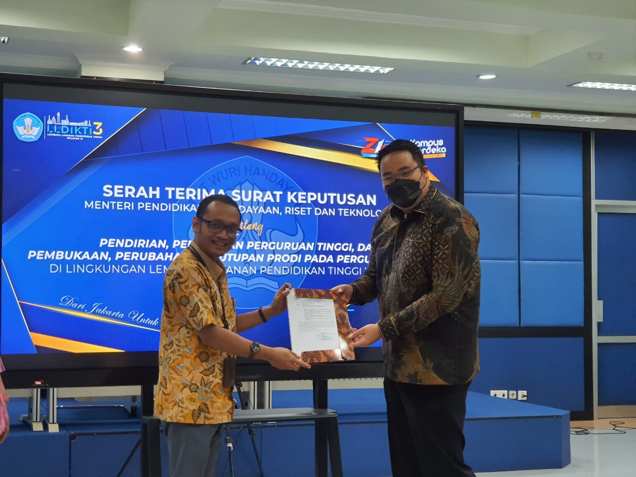 Serah Terima Keputusan