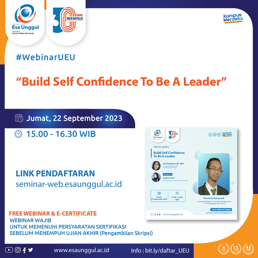 Build Self Confidence to be a Leader