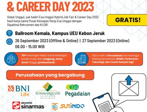 Esa Unggul Hybrid Job Fair & Career Day 2023