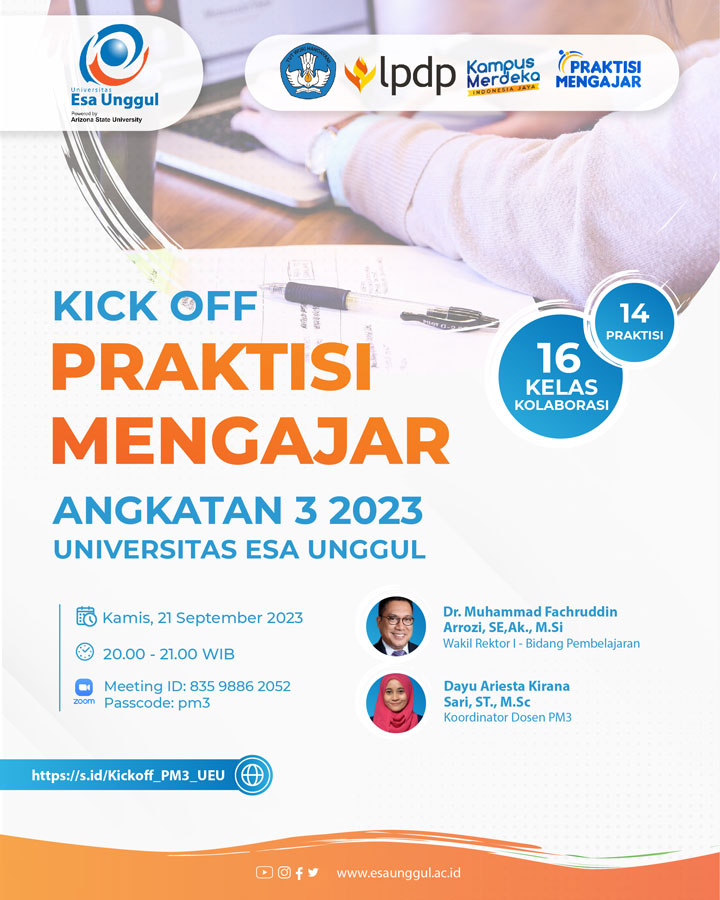 Kick Off Praktisi Mengajar Angkatan 3 2023