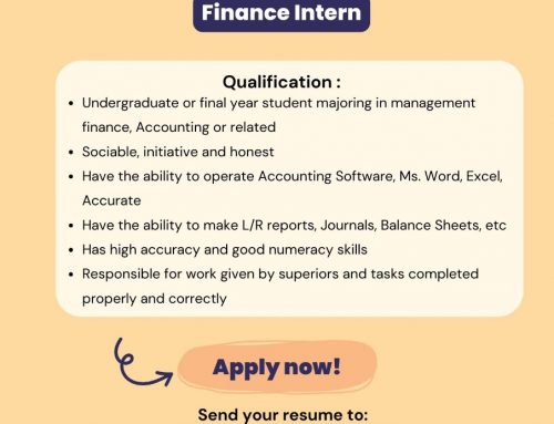 Lowongan Intern Vida Bekasi