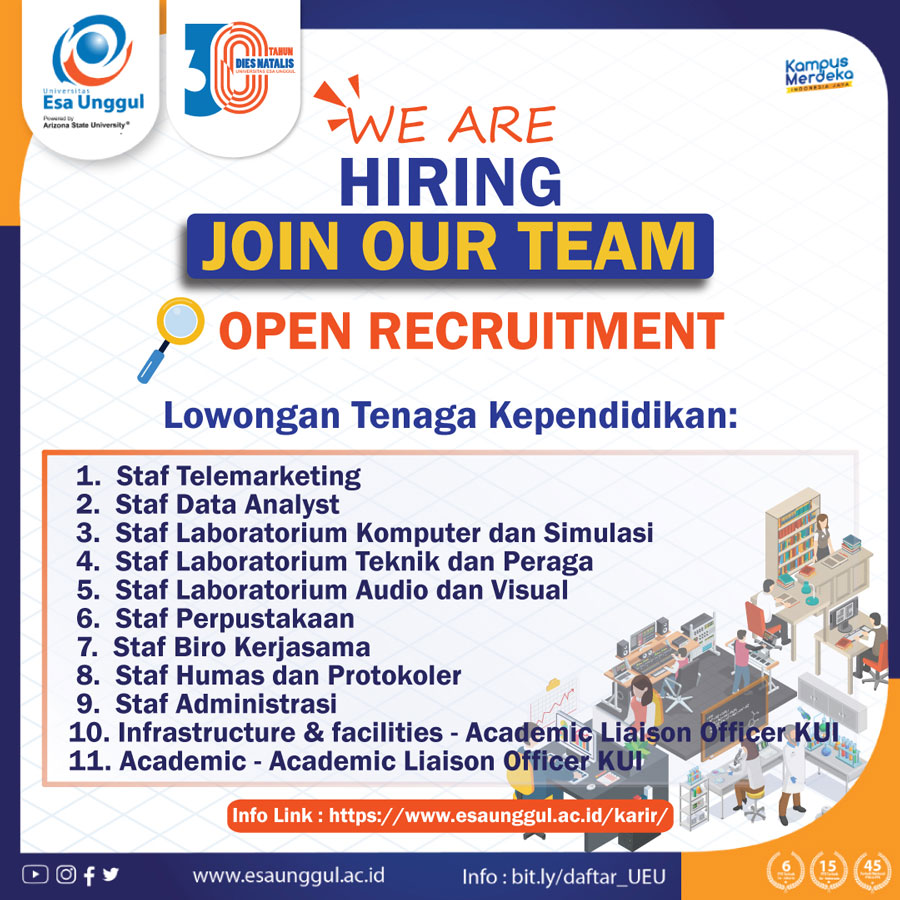 Lowongan-Tenaga-Kependidikan Lowongan Kerja Staf SDM