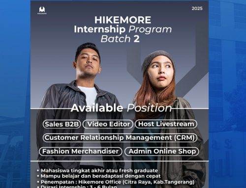 Lowongan Magang Mandiri PT Hobi Menjadi Rintisan (Hikemore)
